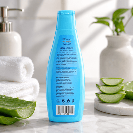Lait Réparateur Après Exposition Au Soleil Aloe Vera Acide Hyaluronique thumbnail 2