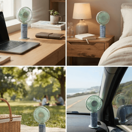 Mini Ventilateur Portable Rechargeable thumbnail 3