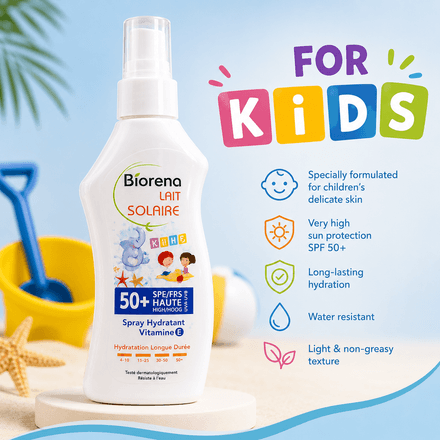 Lait Solaire Enfants Spf 50+ – Très Haute Protection thumbnail 2