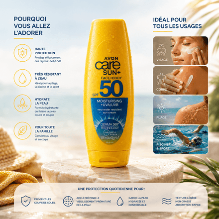 Protection Solaire Visage & Corps Spf 50 thumbnail 3