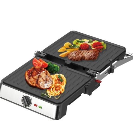 Panini Grill Électrique Multifonction Antiadhésif thumbnail 3