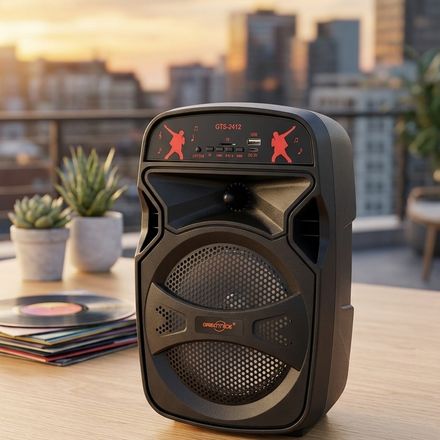 Haut-parleur Bluetooth Portable 3.3 Avec Microphone Sans Fil – Greatnice Gts-1926 – Son Puissant & thumbnail 4