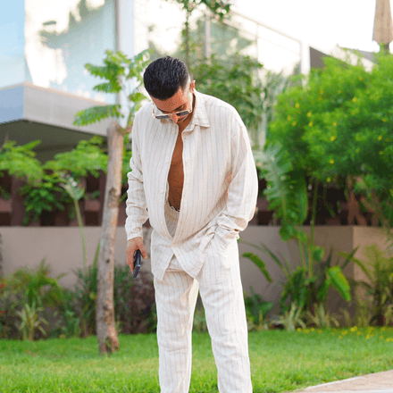 Ensemble Le Lin : Chemise Avec Manches Longues + Pantalon thumbnail 5