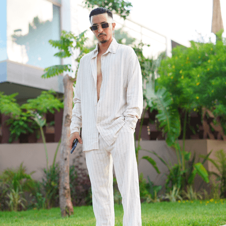 Ensemble Le Lin : Chemise Avec Manches Longues + Pantalon thumbnail 7