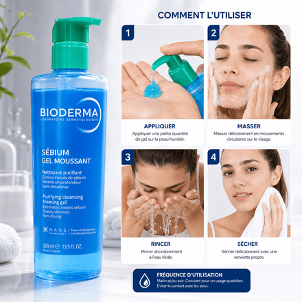 Gel Nettoyant Visage Purifiant – Peaux Mixtes À Grasses thumbnail 3