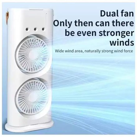 Ventilateur De Climatiseur Portable Petit Refroidisseur D'air Évaporatif thumbnail 4