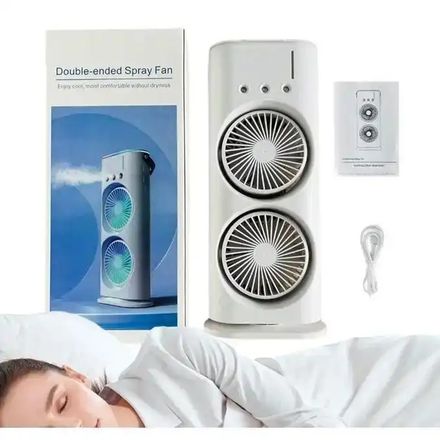Ventilateur De Climatiseur Portable Petit Refroidisseur D'air Évaporatif thumbnail 5