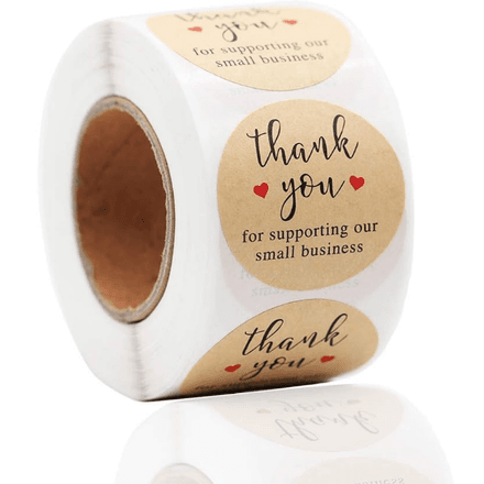 500 Stickers 'thank You' thumbnail 1