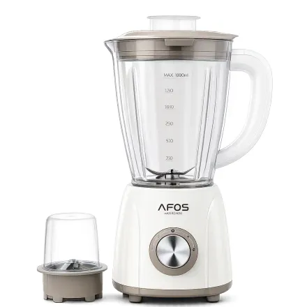 Blendy Blender 250 W Avec Bol En Verre 1,4 L & Moulin – 4 Lames En Inox thumbnail 1