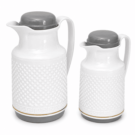 Set De 2 Bouteilles Isotherme Avec Poignées – Design Élégant 1l 0.5l thumbnail 1