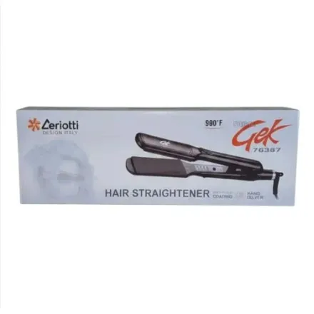 Lisseur Professionnel Ceriotti Super Gek 6677 Fer À Lisser Cheveux Plaques Larges thumbnail 3