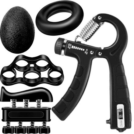 Kit Grip Strength 5 Accessoires | Entraînement Mains, Doigts & Avant-bras thumbnail 1