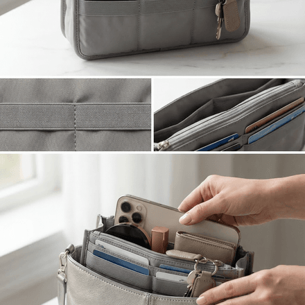 Organisateur De Sac À Main Multi-poches Intelligent thumbnail 5