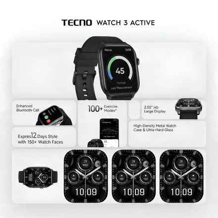 Montre Connectée Tecno Watch 3 Active thumbnail 4