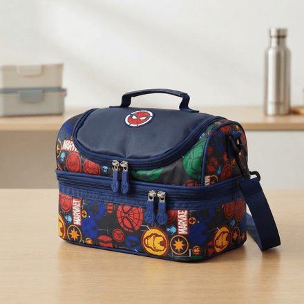 Sac Isotherme Déjeuner Spiderman 24 × 15 × 17 Cm – Noir thumbnail 5