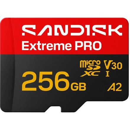 Nouvelle Carte Mémoire Micro Sdxc Extrême Pro 256gb thumbnail 2