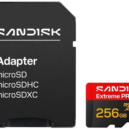 Nouvelle Carte Mémoire Micro Sdxc Extrême Pro 256gb thumbnail 4