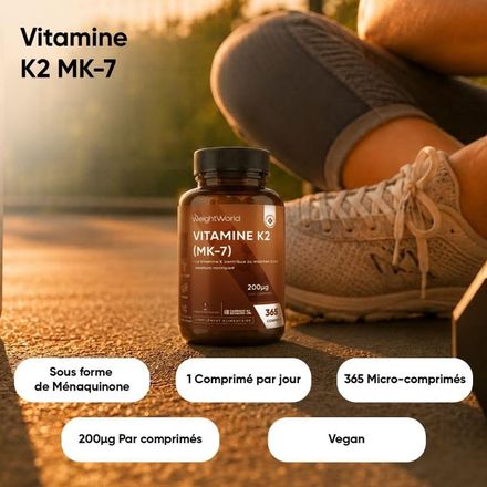 Vitamine K2 Mk-7 200 Μg 365 Comprimés thumbnail 4