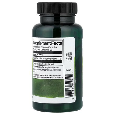 Full Spectrum® Maca, 500 Mg, Vegan thumbnail 6