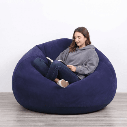Canapé Gonflable Pliable – Confortable Et Relaxant – 110 × 110 × 85 Cm – Couleur Aléatoire thumbnail 5