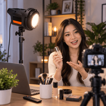Projecteur Led Photographique Ym600-ss - 21cm X 20cm thumbnail 5