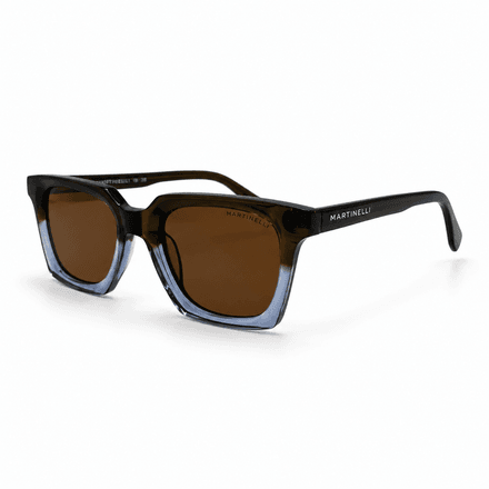 Lunettes De Soleil Bicolores - Style Carré Unisexe thumbnail 2