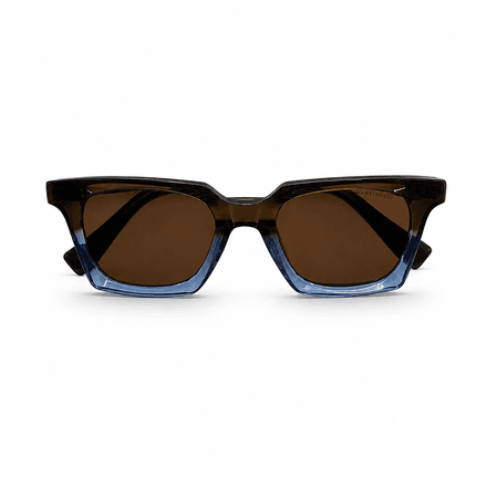 Lunettes De Soleil Bicolores - Style Carré Unisexe thumbnail 3