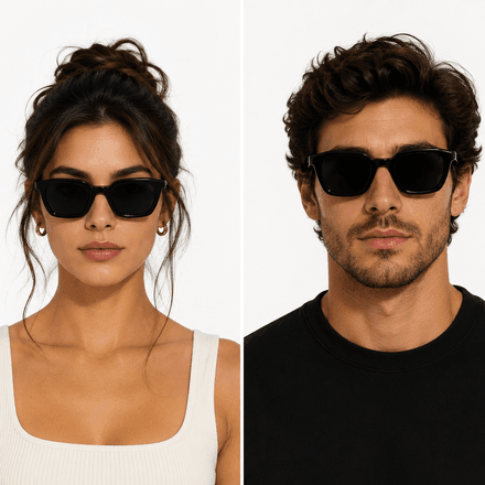 Lunettes De Soleil Carrées - Style Moderne thumbnail 5