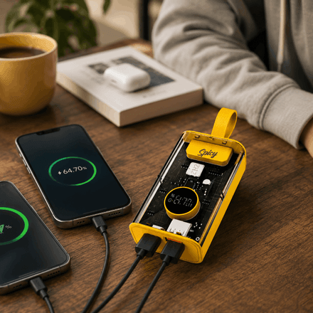 Power Bank Spicy Sp-007 10000mah 225w Charge Rapide thumbnail 3
