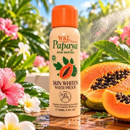 Papaye Spray Corporel Hydratant Wkl Soin Éclat Fraîcheur Quotidienne thumbnail 2