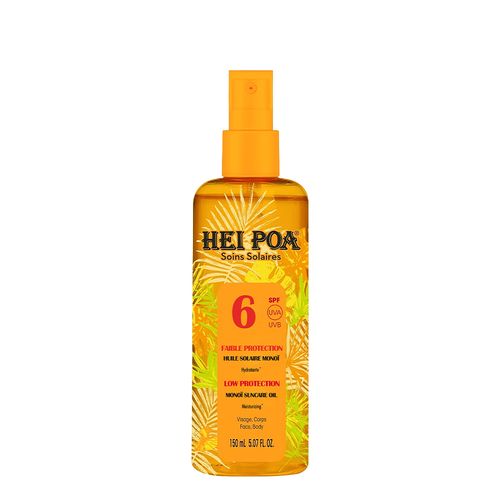 زيت مونوي المرطب للشمس بعامل حماية من الشمس  SPF6  للجسم - 150 مل