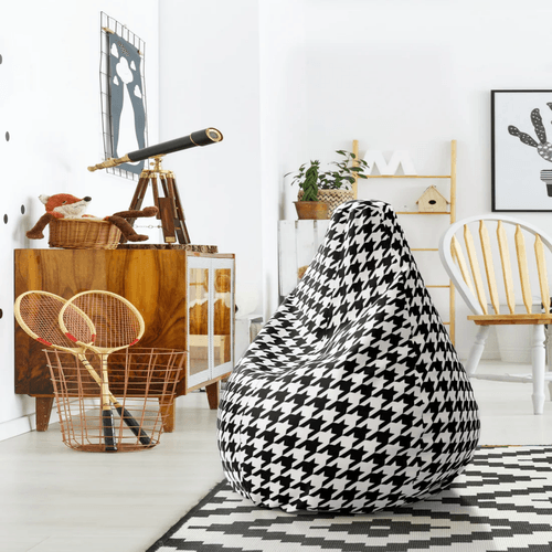 Pouf Pied De Poule