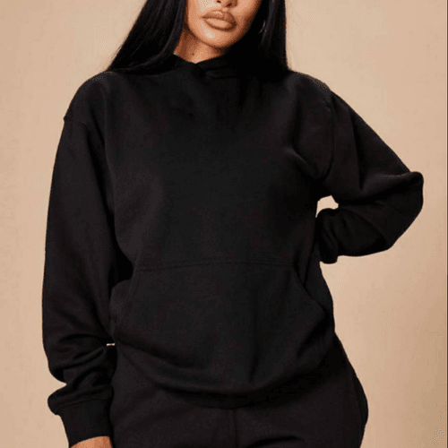 Unisex Black Tracksuit 