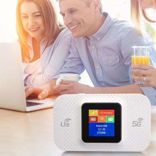 Routeur WiFi 4G Lte, 300Mbps, sans fil, portable, 3000mAh
