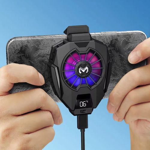 Refroidisseur de téléphone portable avec pince arrière