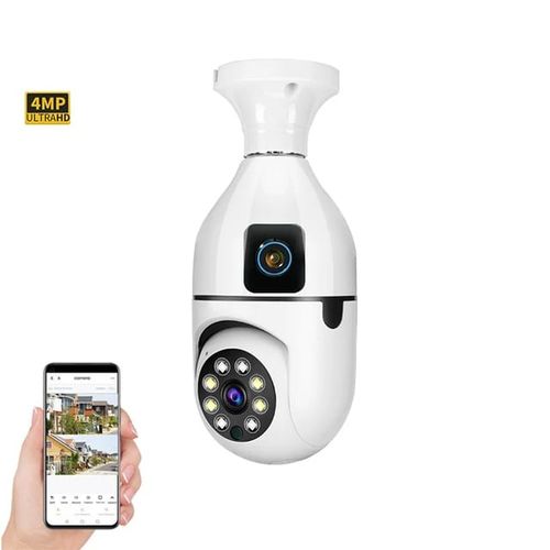 Caméra de vidéosurveillance intelligente sans fil, WiFi, V380 Pro, 1080P