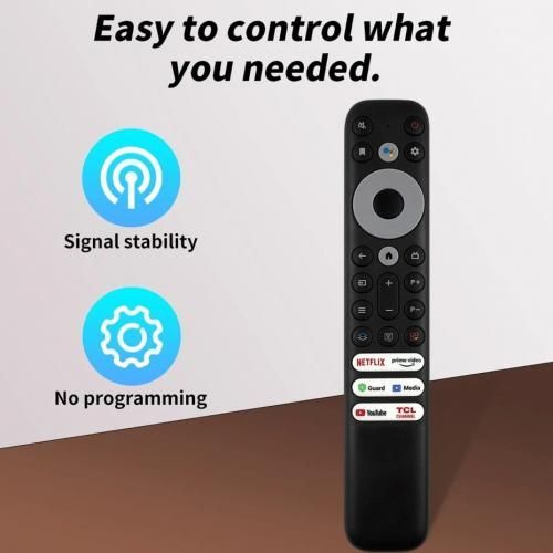 Télécommande Android Smart LCD TV pour TCL