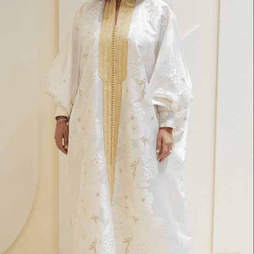 Robe en brocart