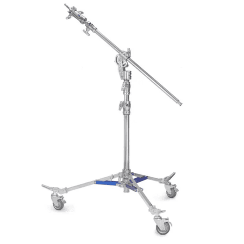 Stainless steel light stand roller with boom arm 4620mm