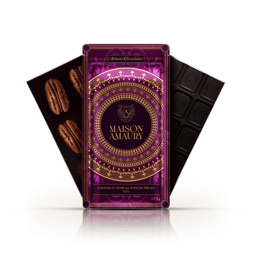Tablette chocolat noir aux noisettes torréfiées