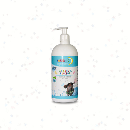 Gel douche pour garçon cacao