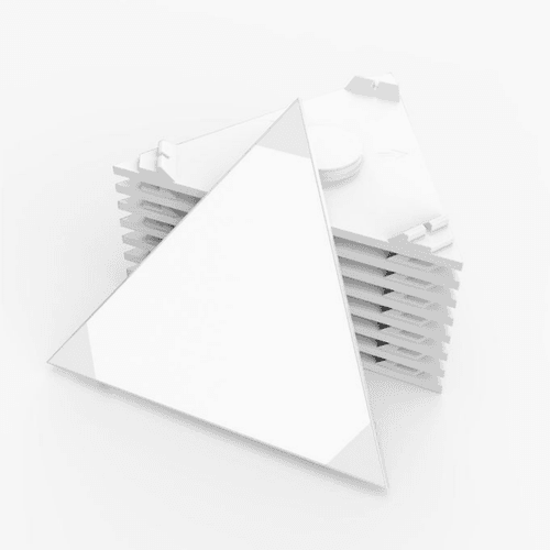 Lampe triangulaire intelligente 24w RGB 16M couleurs.