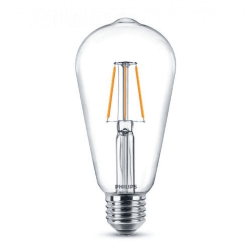 Lot de 10 Lampes LED Classic 4-40W ST64 E27 830 CL  blanc chaud