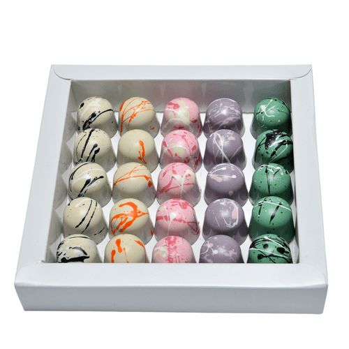 Boite Chocolat Belge 25 pièces 5 gouts