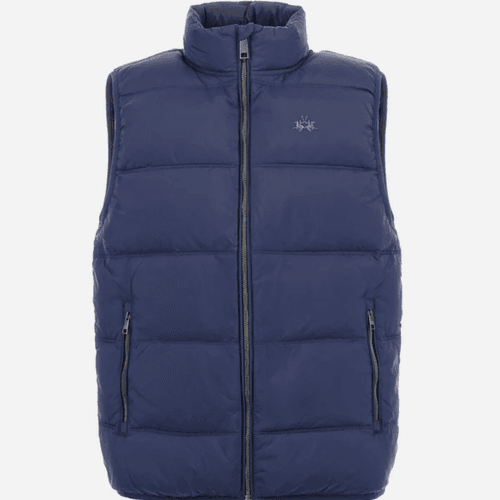 REGULAR FIT GILET in SYNTHETIC FABRIC