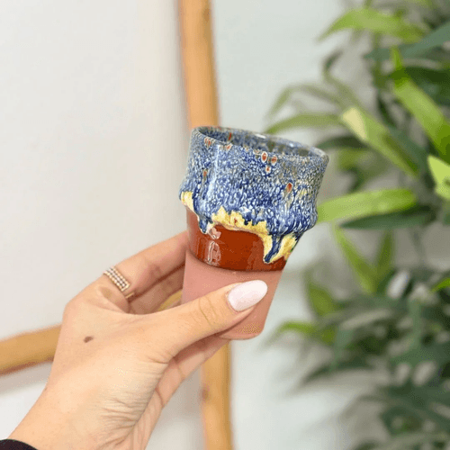 Verre beldi imprimé 