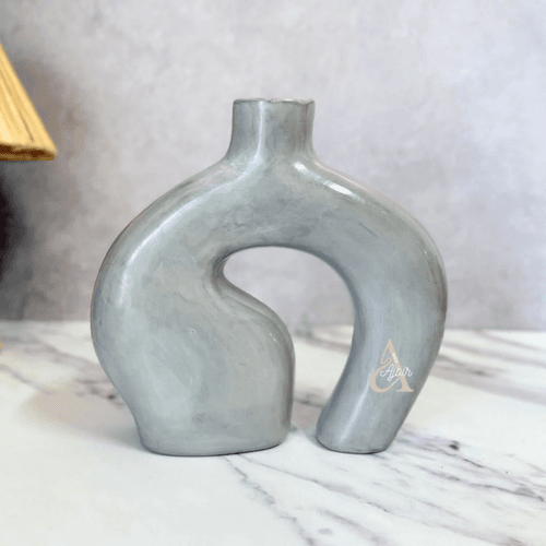 Vase artisanal Atlas mat 