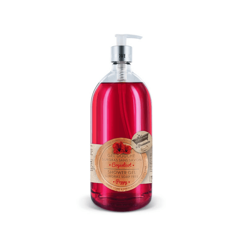 Gel Douche Coquelicot Surgras Sans Savon