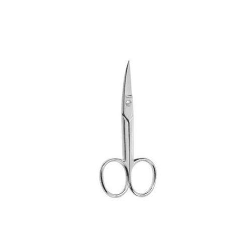 Ciseaux de Manucure pour les Ongles, Chromés, Pointe Courbe