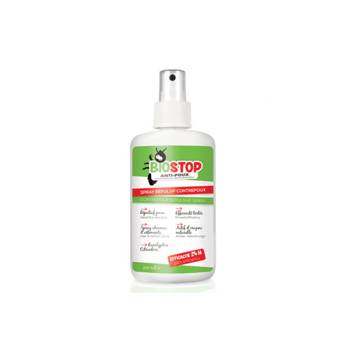 Biostop Spray Répulsif Anti-poux